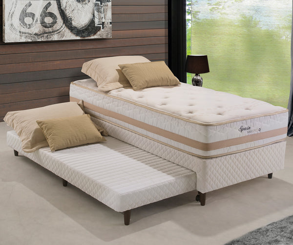 Cama Box com Base Auxiliar Orion
