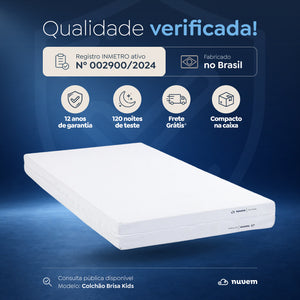 Colchão Nuvem Brisa Kids