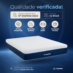 Colchão Nuvem Velum Plus